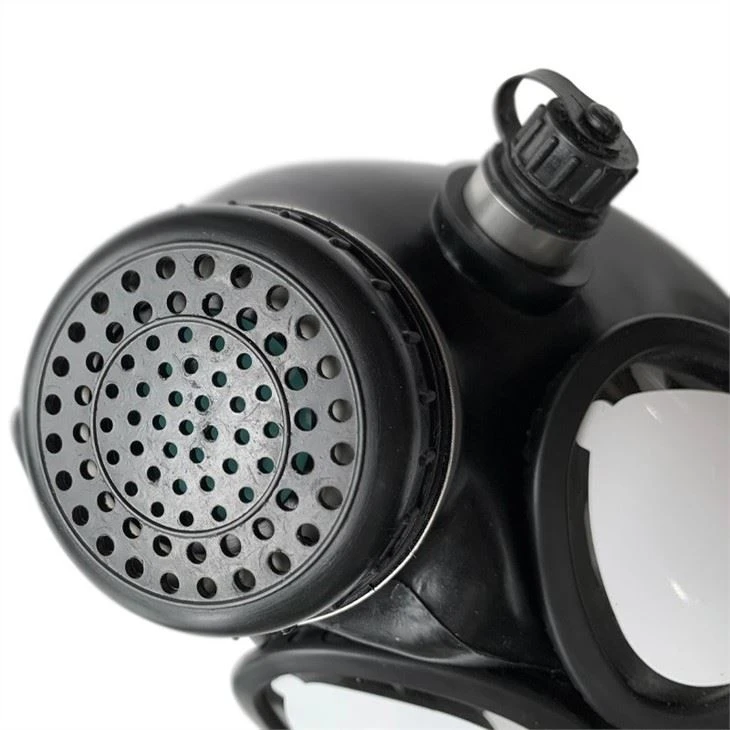 Gas Mask With CS Protection Filters And Canteen