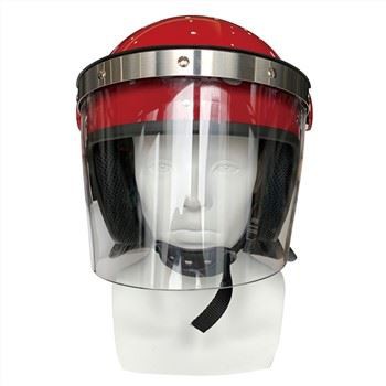 Red Malaysia Style Anti Roit Helmet