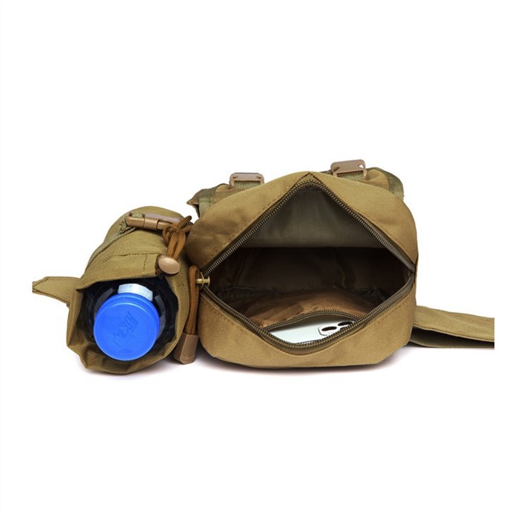 Jungle Digital Color Army Field Portable Tactical Waist Backpack Water Bottle Bag For Outdoor Camping