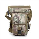 CP Camouflage Multi-Function Outdoor Military Training Leg Bag Backpack For Tactical