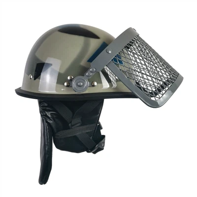 Nepal Riot Control Helmet With Metal Grid