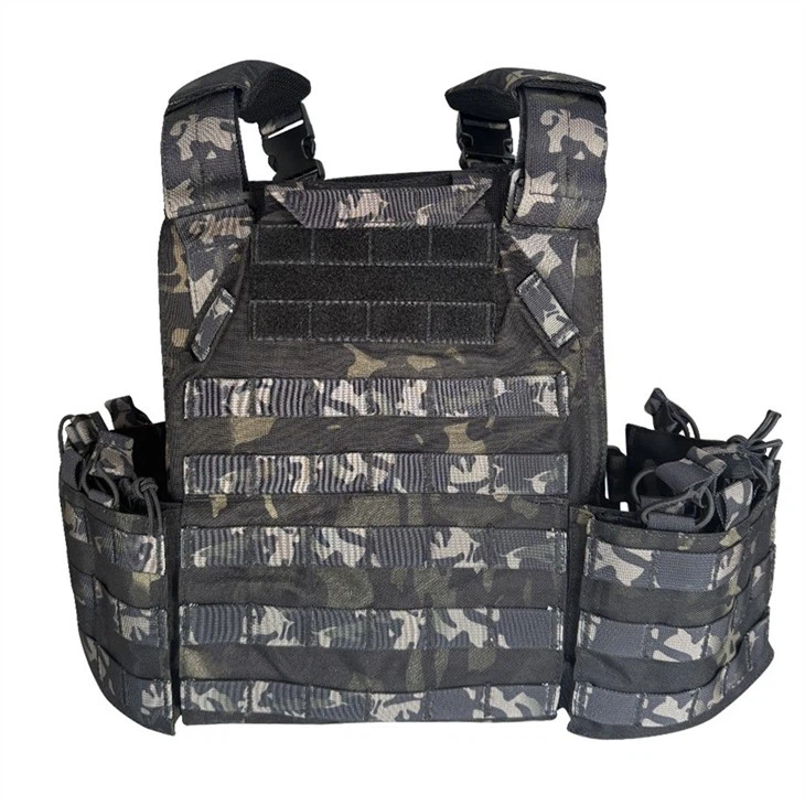 Tactical Vest For Men Quick Release Outdoor Training Vest Adjustable For Adults