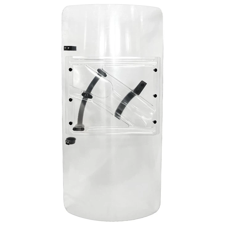 Transparent Security Riot Shield